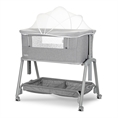 Crib LAYLA 2in1 with Foldable Side GREY